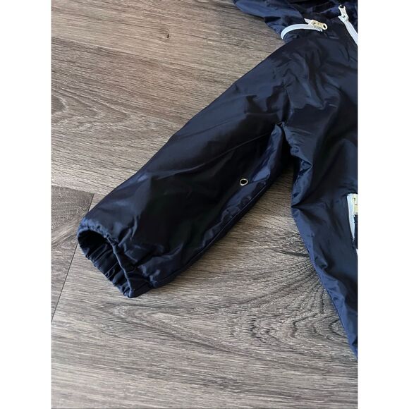 The Children's Place  Varsity Pro Jacket Long Sleeve Zip Up Navy Blue size 4T - Picture 3 of 6